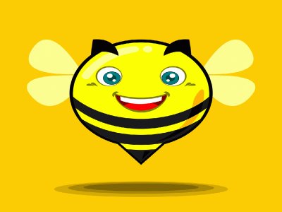 Abeja-Lindo, Sonrisa. jigsaw puzzle