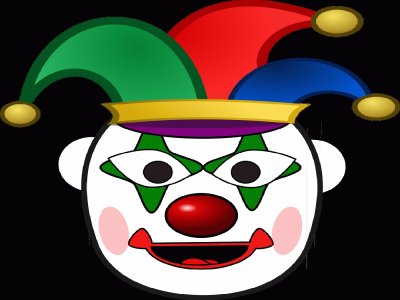 Payaso- Feliz- Clip Art.