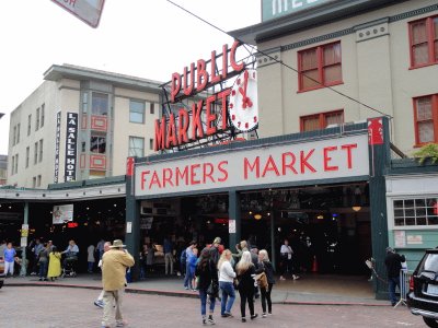 Pikes Market Seattle jigsaw puzzle
