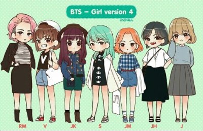 BTS - Girl jigsaw puzzle