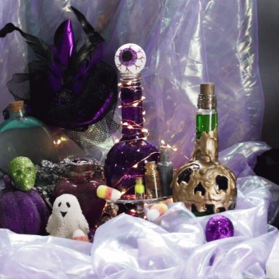 Spooky Potion Bottles jigsaw puzzle