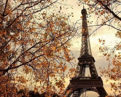 Torre Eiffel no Outono jigsaw puzzle