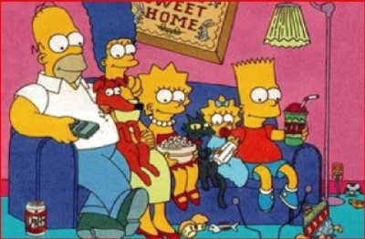 FAMILIA SIMPSON jigsaw puzzle