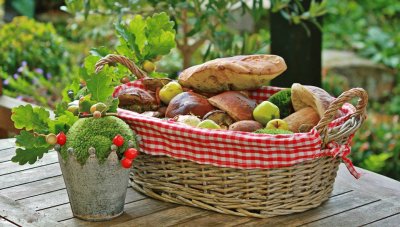 Fresh Autumn Mushrooms jigsaw puzzle