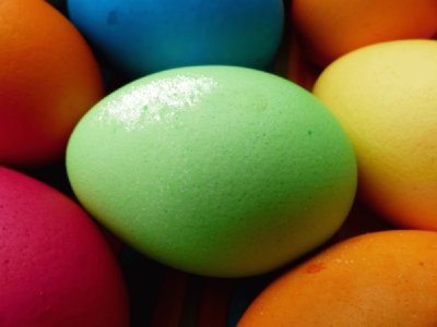פאזל של Huevos-Colorido.