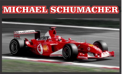 MICHAEL SCHUMACHER jigsaw puzzle