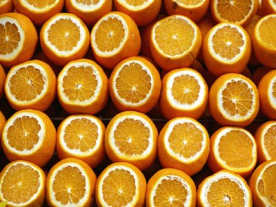 Orange- Amarillo, Fresco.