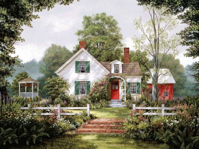  "Summer Cottage " jigsaw puzzle