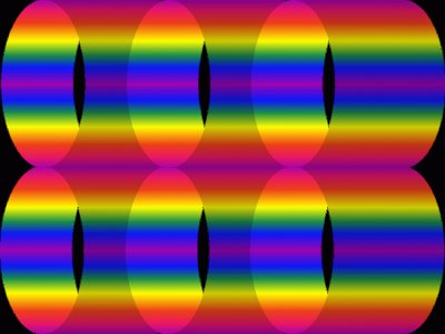 Degradado 3d- Cilindros.