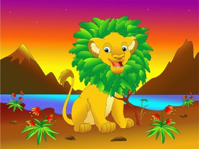 Simba el Rey LeÃ³n. jigsaw puzzle