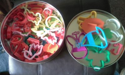 פאזל של cookie cutters