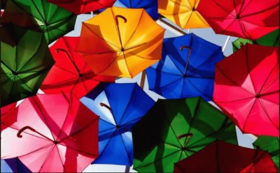 Umbrellas jigsaw puzzle