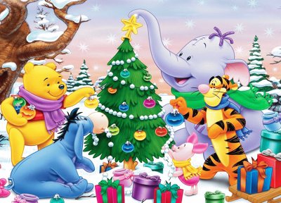 Winnie Pooh y sus amigos jigsaw puzzle