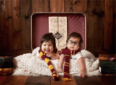 פאזל של BEBES A LA HARRY POTTER