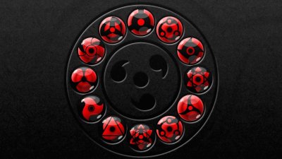 Sharingan x2 :v jigsaw puzzle