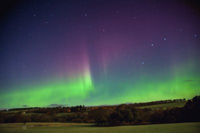 Aurora Borealis sky Scotland