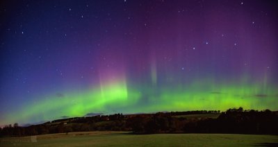 Aurora Borealis sky Scotland