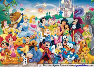 Disney 3 jigsaw puzzle