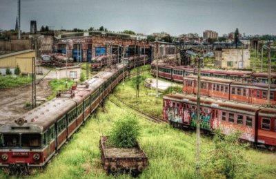 פאזל של old Train Station