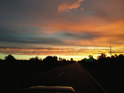 פאזל של Atardecer en San Jose de la Mariquina