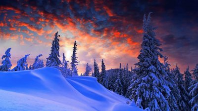 coucher soleil