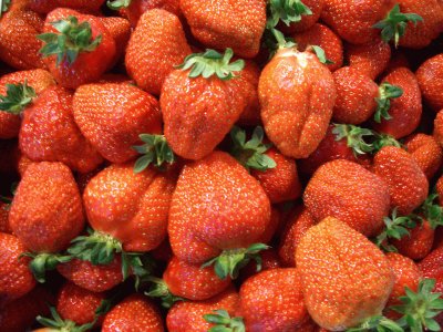 Strawberry jigsaw puzzle