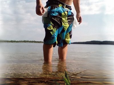 drippig swim shorts jigsaw puzzle