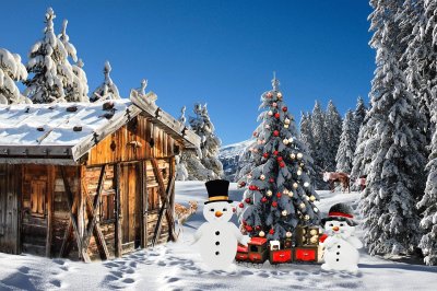 casa de navidad jigsaw puzzle