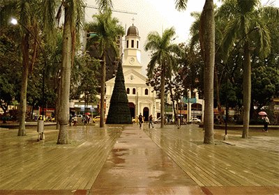 Parque principal de Itagui Antioquia Colombia