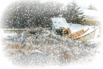 פאזל של Lone fishing boat,Nova Scotia