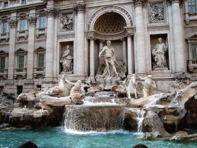 Fuente de Trevi, Roma.