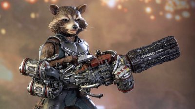 פאזל של rocket raccoon 2