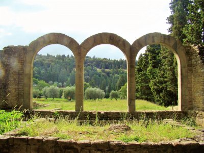 פאזל של Fiesole, terme romane