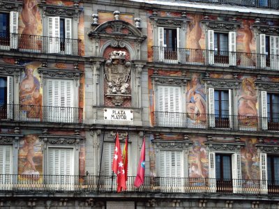 Plaza Mayor, Madrid. jigsaw puzzle