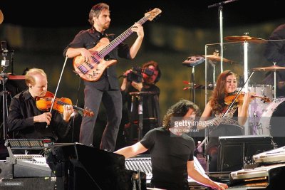 Gabriel Vivas with Yanni