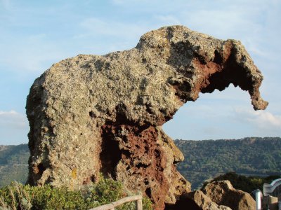 Roccia dell 'elefante, Sardegna