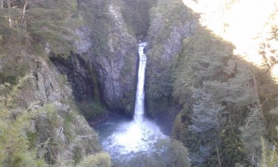 פאזל של Cascada del RÃ­o Bonito- Villa la Angostura- Argent