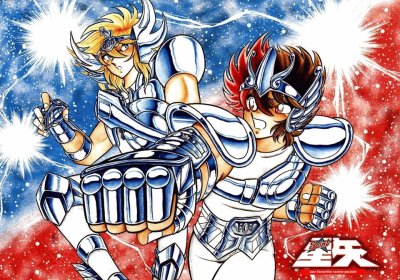 Seiya VS Hyoga Manga jigsaw puzzle