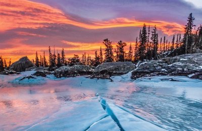 Winter in the Rockies