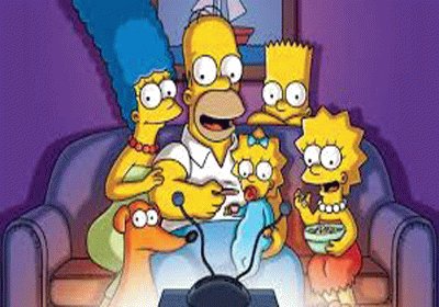 Simpsons jigsaw puzzle