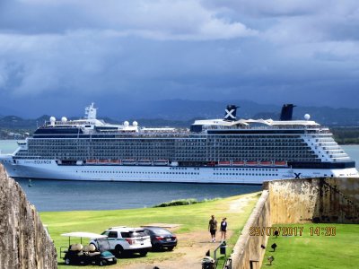 Crucero en Puerto Rico.