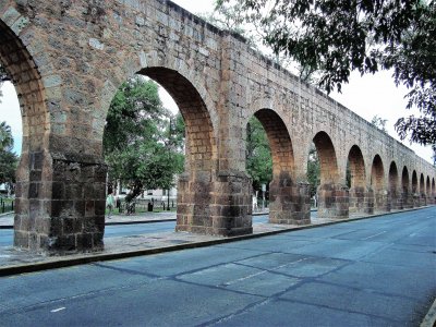 Acueducto de Morelia, MichoacÃ¡n.