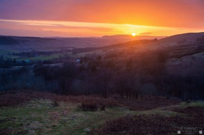 sunset light Scotland