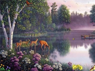 Paisajes  Hermosos jigsaw puzzle