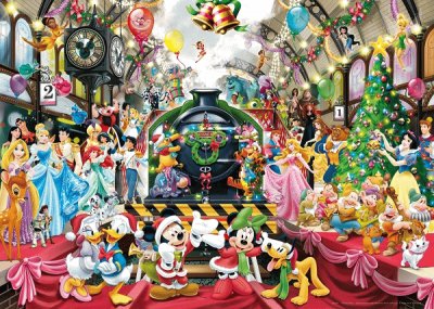 Tous les personnages disney jigsaw puzzle