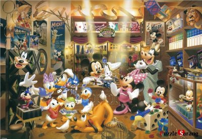 Mickey jigsaw puzzle