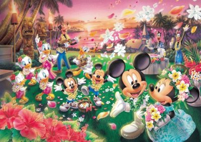 Mickey jigsaw puzzle