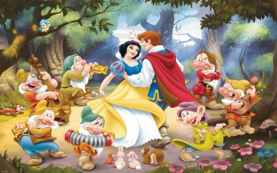 Blanche-neige et les sept nains jigsaw puzzle