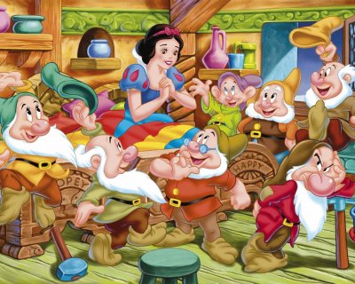 Blanche-neige et les sept nains jigsaw puzzle