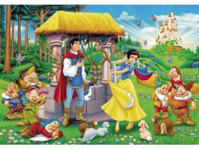 Blanche-neige et les sept nains jigsaw puzzle